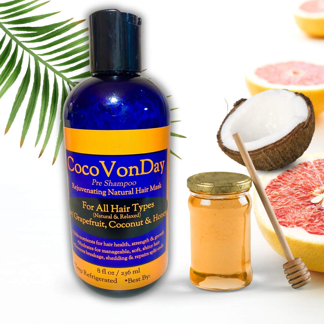 Grapefruit, Coconut & Honey Pre-Shampoo Rejuvenating Hair Mask