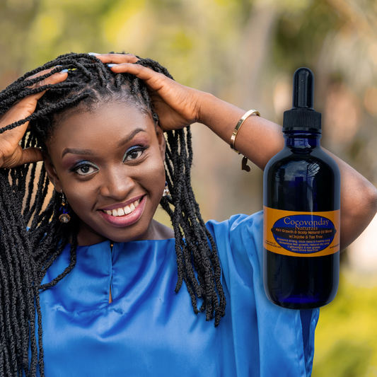 Hair Growth & Scalp Natural Oil Blend with Jojoba & Tea Tree