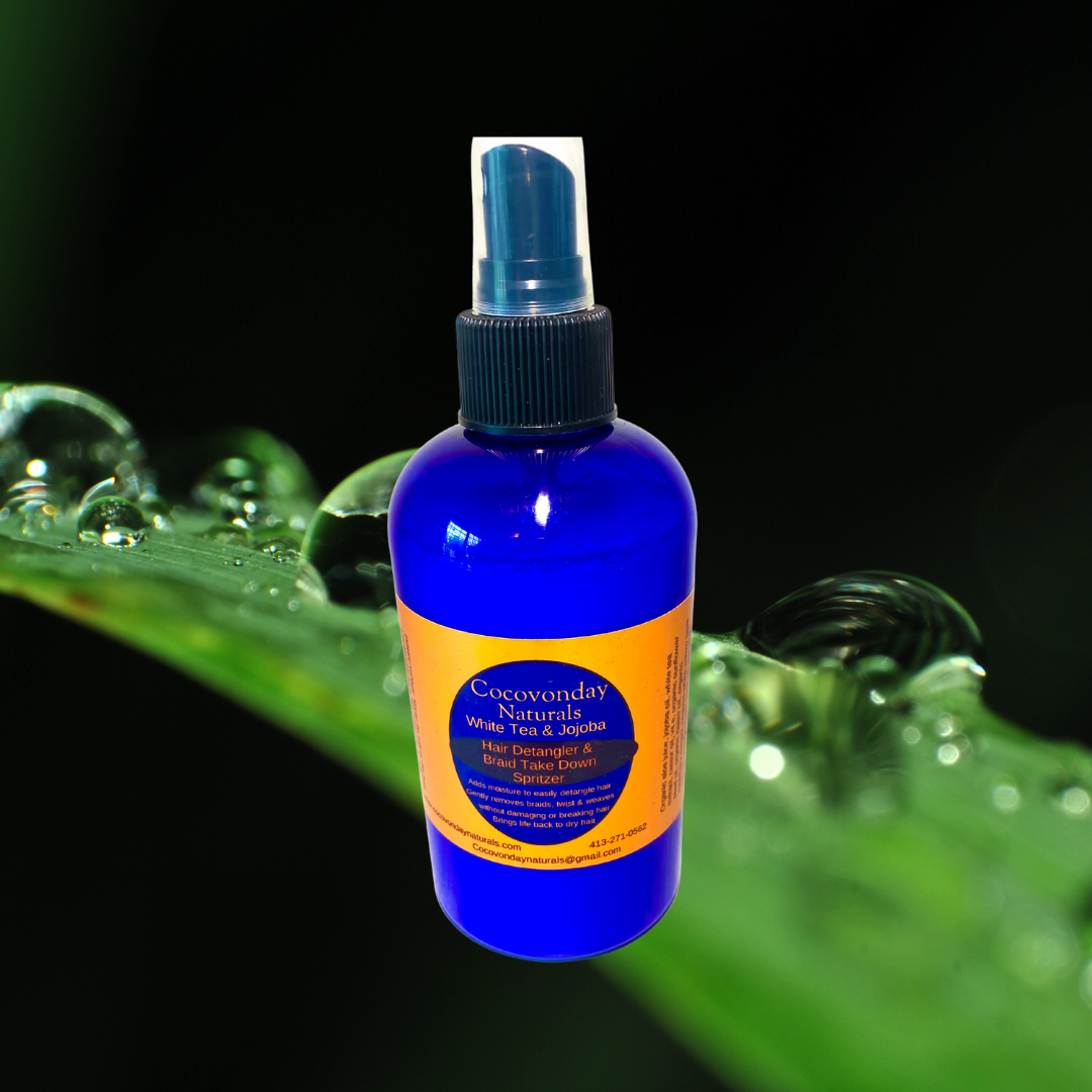 White Tea & Jojoba Hair Detangler & Braid Take Down Spritzer